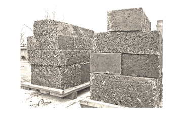 Блоки из опилкобетона