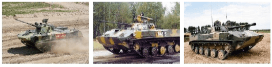 Боевые машины десанта БМД-2, БМД-3, БМД-4